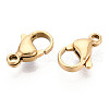 304 Stainless Steel Lobster Claw Clasps STAS-T065-13mm-34G-2