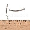Non-Tarnish 304 Stainless Steel Tube Beads X-STAS-C091-02C-P-3