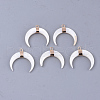 Freshwater Shell Pendants SHEL-T012-58G-1