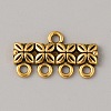 Tibetan Style Alloy Chandelier Component Links FIND-WH0126-415AG-1