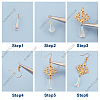 SUNNYCLUE 212Pcs DIY Earring Making Kits DIY-SC0015-61G-4