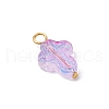 Glass Pendants PALLOY-JF03681-02-4