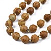 Natural Picture Jasper Beads Strands G-N326-100-06-3