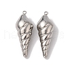 Non-Tarnish 304 Stainless Steel Pendants STAS-C073-08P-1