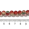 Crackle Glass Beads Strands CCG-C002-8mm-12-4