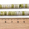 Natural Jade Beads Strands G-L624-I14-3x6mm-5