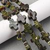 Natural Dragon Blood Beads Strands G-I369-A27-02-1