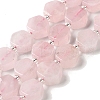 Natural Rose Quartz Beads Strands G-P534-A05-02-1