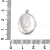 Brass Locket Pendants KK-H206-01P-02-3