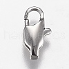 Tarnish Resistant 316 Surgical Stainless Steel Lobster Claw Clasps STAS-Z013-01A-2