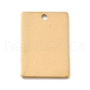 Ion Plating(IP) 201 Stainless Steel Pendant STAS-Z038-01G-C-2