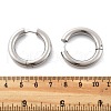 201 Stainless Steel Hoop Earrings EJEW-P304-13A-P-5