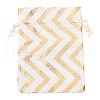 Christmas Theme Cotton Fabric Cloth Bag X-ABAG-H104-B05-2
