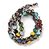 Glass Beads Strands GLAA-H032-04B-2