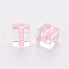 Transparent Acrylic Beads TACR-S154-12A-20-2