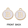 Golden Plated Alloy Charms ENAM-SZ0001-25A-B-2