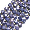 Dyed Natural Quartz Beads Strands G-C116-A04-02-2