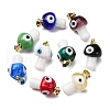 Handmade Lampwork Pendants LAMP-S069-07G-1