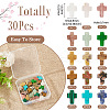30Pcs 15 Styles Natural & Synthetic Mixed Gemstone Beads G-TA0002-13-4