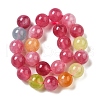 Dyed Natural Malaysia Jade Beads Strands X-G-G021-02B-16-2