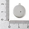 Brass Micro Pave Cubic Zirconia Pendants KK-D283-32P-02-3