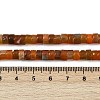 Dyed Natural Agate Beads Strands G-U030-B01-06-5