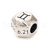 S925 Sterling Silver Beads STER-K183-03AS-03-2