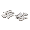 Non-Tarnish 304 Stainless Steel Pendants STAS-D050-04P-3