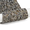 Natural Labradorite Beads Strands G-RM2025-C41-3x5mm-A-3