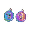 Ion Plating(IP) 304 Stainless Steel Pendants STAS-C003-04MC-2