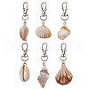 Acrylic Imitation Shell Pendant Decorations HJEW-JM02772-2