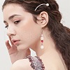 ARRICRAFT Natural Crackle Quartz Beads Strands G-AR0001-87-6
