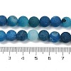 Natural Druzy Agate Beads Strands G-NH0024-A04-8mm-5