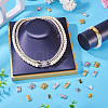 20Pcs 4 Style Brass Filigree Box Clasps KK-PJ0001-15-18