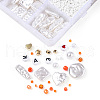 DIY 24 Style Acrylic & ABS Beads Jewelry Making Finding Kit DIY-NB0012-02G-3