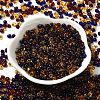 Transparent Colours Glass Seed Beads X1-SEED-P006-02A-10-2