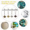 AHADEMAKER DIY Bathroom Bees Shower Curtain Rings Kit DIY-GA0003-88-4