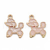Alloy Enamel Pendants ENAM-N055-013A-NR-2