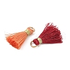 Polyester Pendants FIND-D301-01G-2