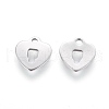 Tarnish Resistant 201 Stainless Steel Charms STAS-L232-016P-2