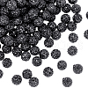 SUNNYCLUE 120Pcs Pave Disco Ball Beads RB-SC0001-13A-1
