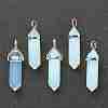 Opalite Pointed Pendants G-M378-01P-A24-1