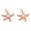 Alloy Enamel Pendants ENAM-T009-60D-RS-2