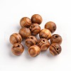 Wood Beads TB611Y-12mm-01-1