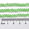 Baking Painted Imitation Jade Glass Bead Strands DGLA-A034-J4MM-A9-4