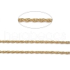 Ion Plating(IP) 304 Stainless Steel Rope Chains CHS-G027-08C-G-2