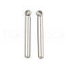 Non-Tarnish 304 Stainless Steel Pendants STAS-M001-04P-01-1