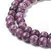 Natural Larvikite Beads Strands G-E443-A16-4