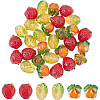 BENECREAT 30Pcs 3 Style Handmade Lampwork Beads LAMP-BC0001-01-1