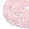 Natural Rose Quartz Beads Strands G-P573-C08-01-3